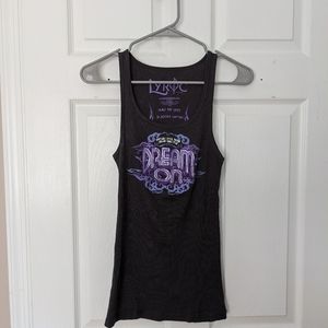 Lyric Lover Women's Dream On Aerosmith Tank M